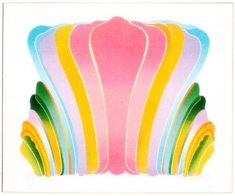 楽園　版画シルクスクリーン