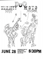 エリオット・シャープ/吉沢元治 LIVEフライヤー